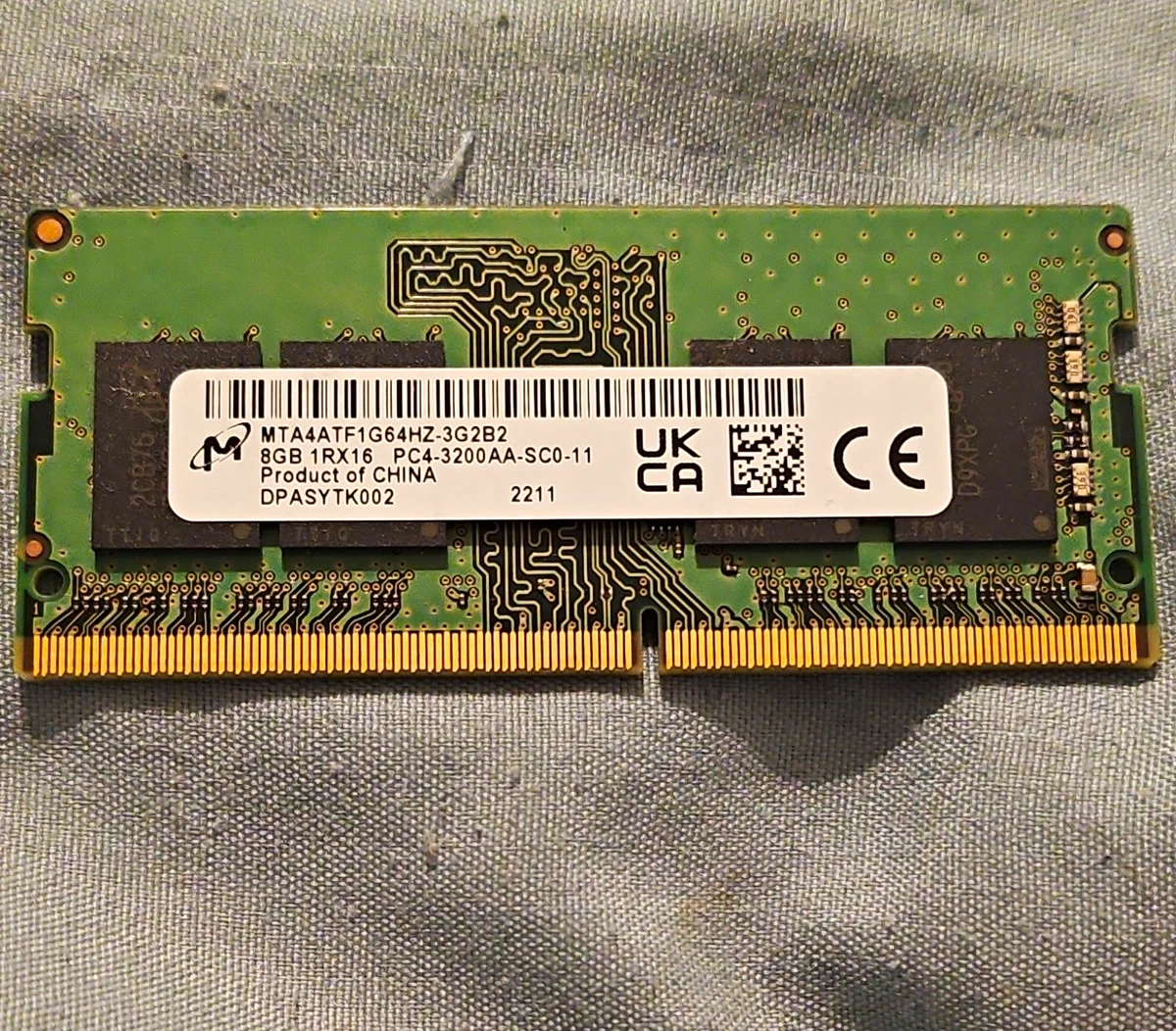 Micron 8GB Computer DDR4 SDRAM for sale | eBay