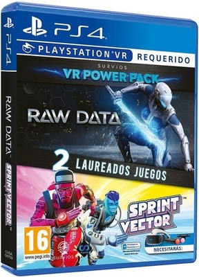Raw Data + Sprint Vector -2 En 1- (Vr) Juego para PlayStation 4, PS4 [PAL ES]