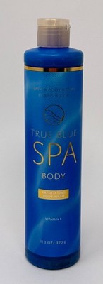 1 BATH & BODY WORKS TRUE BLUE SPA EXFOLIATING BODY WASH SHOWER GEL SCRUB BUFF