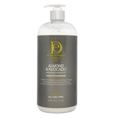 Design Essentials Almond & Avocado Detangling Leave In Conditioner 34oz