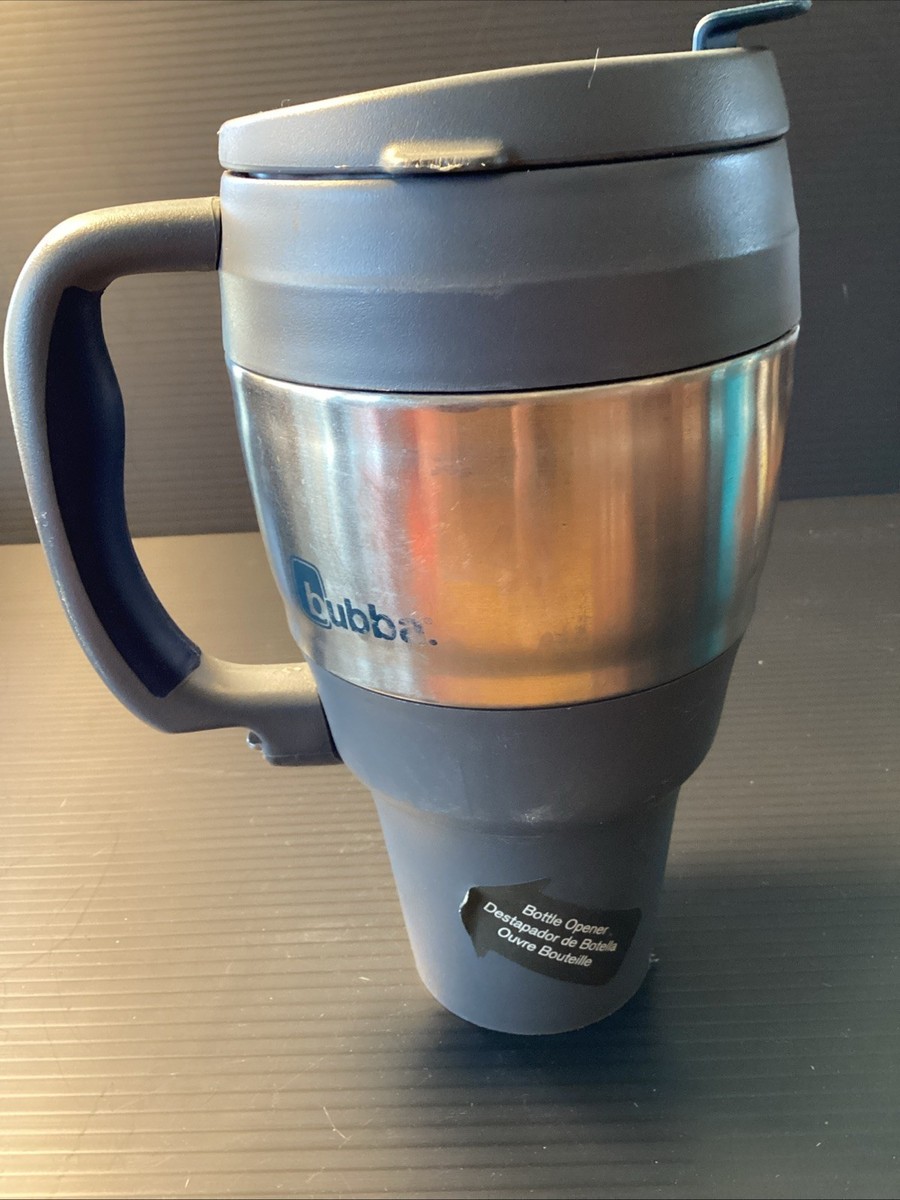 Bubba Keg 34 oz Handle Travel Mug Vacuum Sealed Insulated Stainless Steel &  Gray | eBay