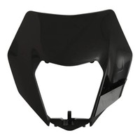 Ufo Scheinwerfer-Maske Headlight EXC 14-16 BK Schwarz