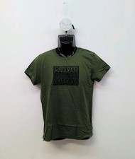 American Apparel Classic Girl T-Shirt Made in USA Blank XL Olive Green