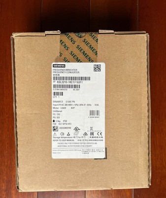 1PC New Siemens 6SL3210-1KE17-5UF1 Frequency Converter In Box Brand