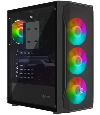 GAMING COMPUTER RYZEN 5 5500 RADEON RX 32GB DDR4 SSD 1TB