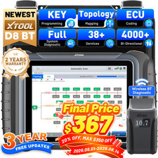 XTOOL D8 BT Bluetooth Auto Car Diagnostic Too...