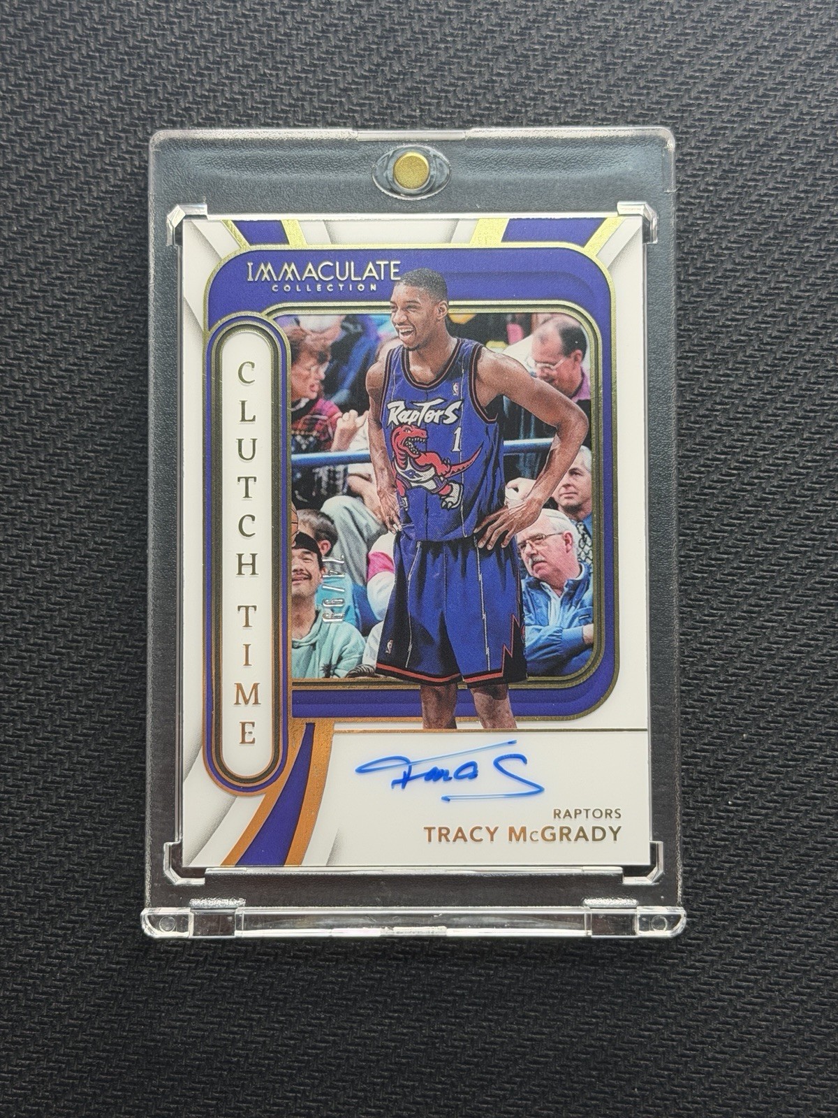 2023-24 Immaculate Tracy Mcgrady Clutch Time Auto /99 #CTS-TMG