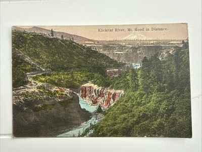 Klickitat River Mt. Hood In Distance Postcard