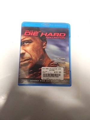 Die Hard Collection Blu-ray Disc 4-Disc Set preowned 