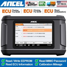 ANCEL EC500 OBD2 Scanner ECM ECU Flashing Cloning Reset Initialization For Bosch