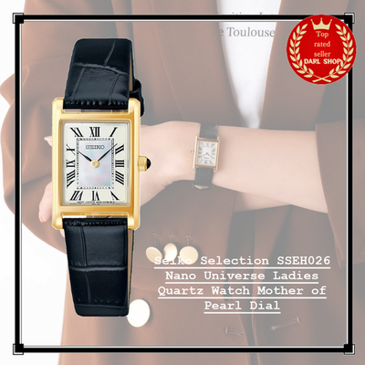 Seiko Selection SSEH026 Nano Universe Ladies Quartz Watch Mother