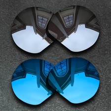 Silver Blue Polarized Replacement Lenses For-Oakley Clifden