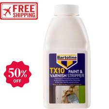 Bartoline TX10 Paint and Varnish Stripper 500ml – Extra Strong, Non-Caustic