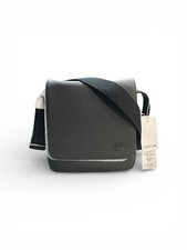 Lacoste Men Bag Men's Classic Slim Flap Satchel Limited Edition Crossover Flap