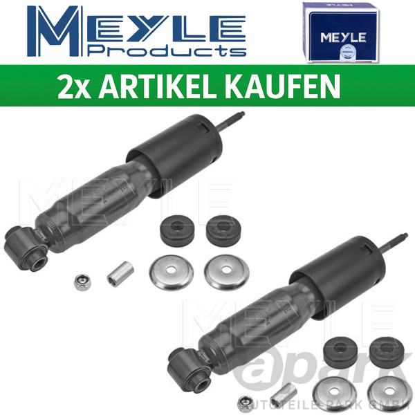 2X Meyle VerstÄRkt StoßDäMpfer FahrwerksdäMpfer Gas FüR VW Transporter T4 Vorne-image