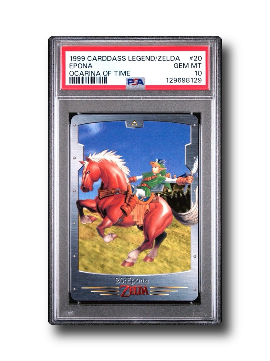 1999 THE LEGEND OF ZELDA BANDAI CARDASS OCARINA OF TIME EPONA LINK 1999 THE LEGEND OF ZELDA BANDAI CARDASS OCARINA OF TIME EPONA LINK