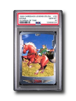 1999 THE LEGEND OF ZELDA BANDAI CARDASS OCARINA OF TIME EPONA LINK