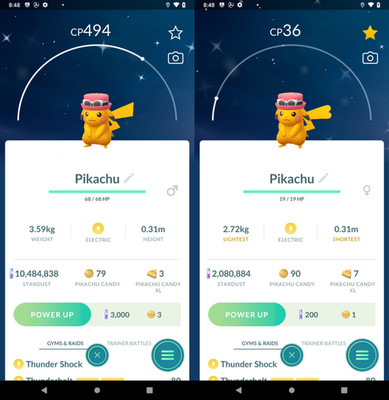 Shiny Pikachu Serena's Hat Pikachu - Go Tour Taiwan TR-DE 20k star-dust