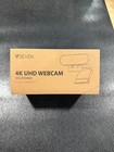NEW V7 4K Ultra Pro UHD Webcam WCUHD4KAI - Privacy Cover, AI Tracking & Framing