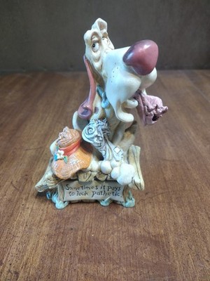 Beauregard by Cairn Studios Dog Figurine Sometimes It Pays To Look Pathetic