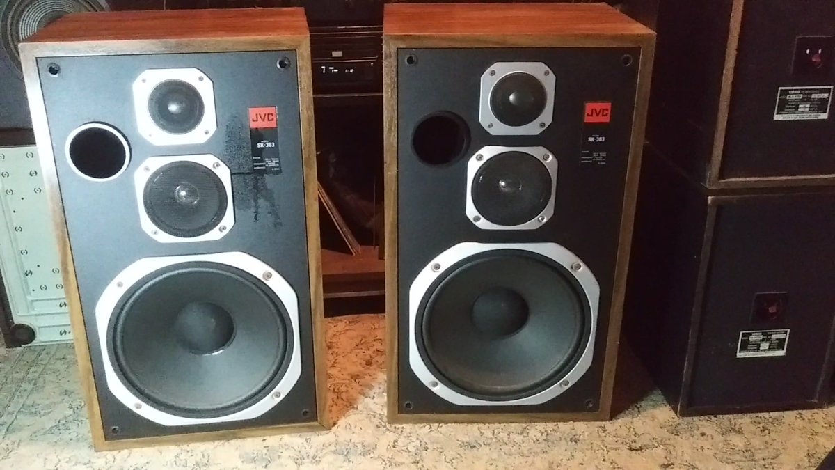 Tested & Working 1980's JVC SK-303 3-Way 12