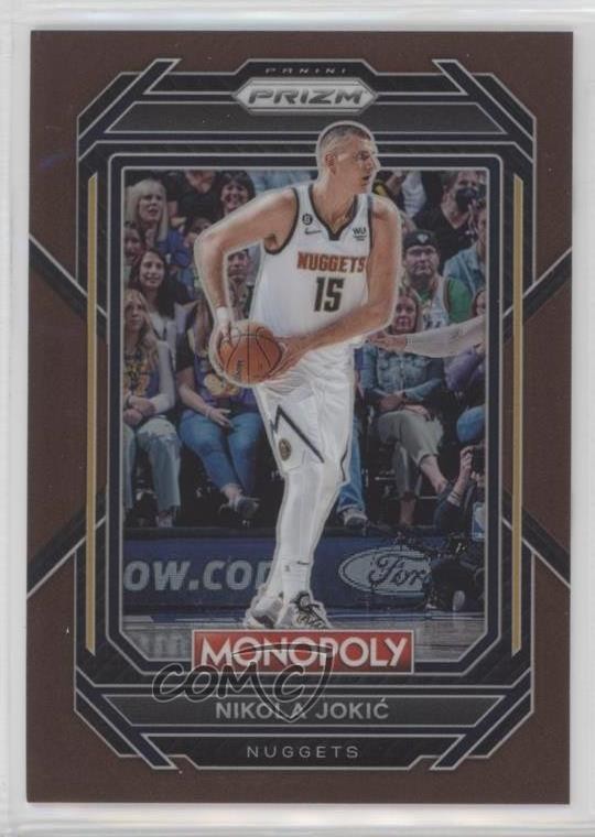 2022-23 Panini Prizm Monopoly Brown Prizm 225/249 Nikola Jokic #22 1u6