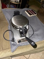 Gofrera belga Waring Pro estilo restaurante giratoria WMK300 sin caja ni bandeja