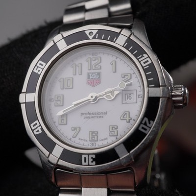 TAG Heuer 2000 White Women's Watch - WM1311 for sale online | eBay