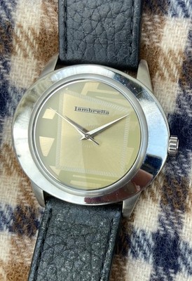 Lambretta Gents Vintage 60s Style ''Disco Volante'' Quartz Scotti Watch