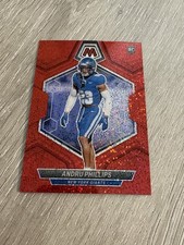 2024 Panini Mosaic #362 Andru Phillips Red Sparkle