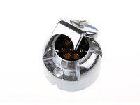 PKW AnhäNger AnhäNgersteckdose 7-Polig Aluminium Steckdose Metall 12 Volt