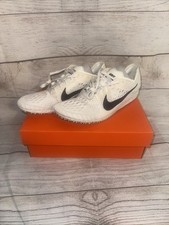 Size 8.5 Men's NIKE Zoom Matumbo 3 Track  Field Spikes White 835995-001 NEW