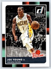 2015-16 Donruss Joe Young Rookie The Rookies Indiana Pacers RC #29