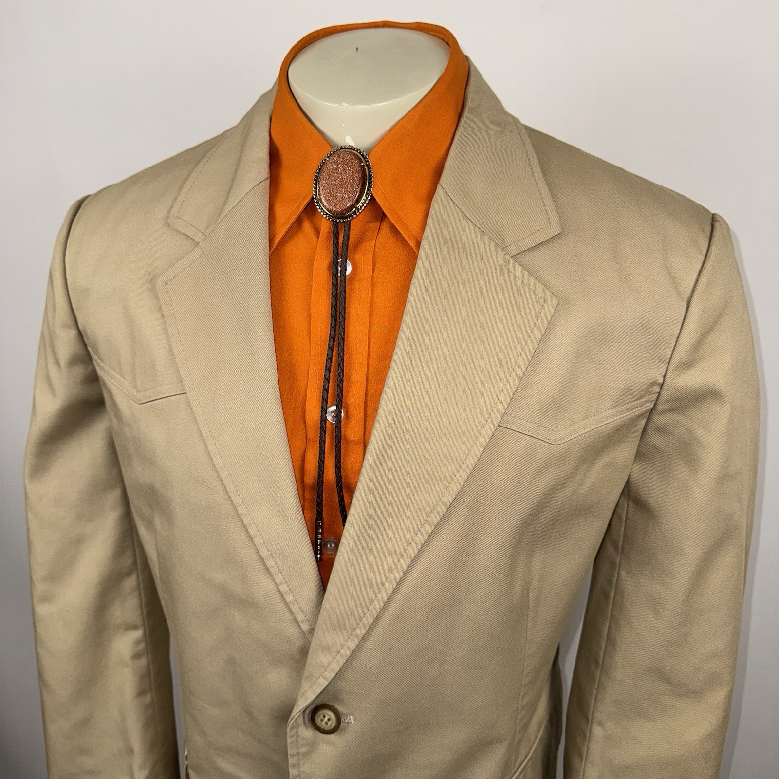 Pendleton Jacket Blazer Mens 46 PenWesterner West… - image 5