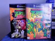 Teenage Mutant Ninja Turtles 1 & 3 Mutant Nightmare (GameCube) 2 Games Lot - CIB
