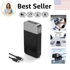 65W Portable Charger - 20000mAh Power Bank with Fast Charging  Digital Display