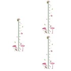 3 Pack Messlatte Wandaufkleber Höhenaufkleber Kinder Wanddekoration