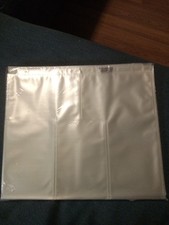 Lot Of 50 3 Ring Binder Plastic 5 - 3  x5  Photo Per Page Album Sheets
