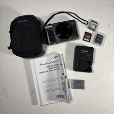 Canon PowerShot SX720 HS 20.3MP Black Compact Digital Camera PC2272