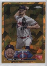 2023 Topps Chrome Update Sapphire Edition Gold 18/50 Bailey Ober #USCS301 0us4