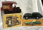 2 Vintage 70’s Avon Jaguar and Henry Ford Model T Country Vendor Decanters — photo 1