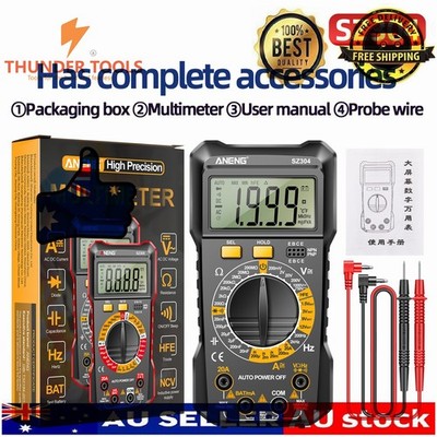 Thunder Tools ANENG SZ304 Multifunction 1999 Counts Digital Multimeter