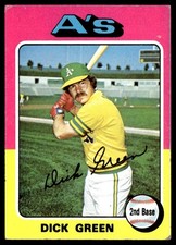 1975 Topps Dick Green --- Oakland Athletics #91