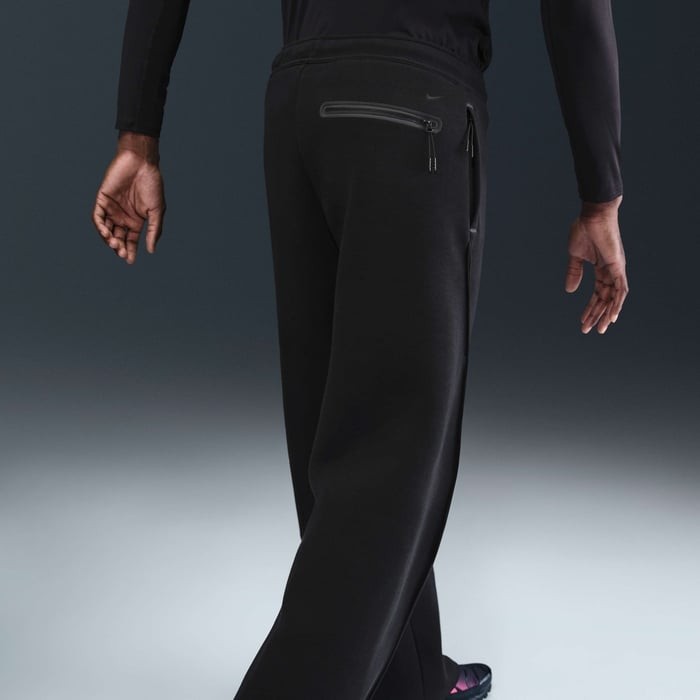 Nike Tech Fleece Loose-Fit Open Hem Pants Black HV6541-010 / 2XL