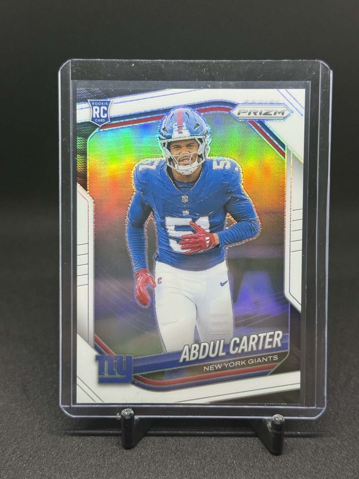 2025 Panini Prizm - Rookies Abdul Carter #394 White Prizm /35 (RC)