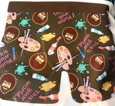 Bob Ross The Joy of Painting Mens Boxer Briefs Sockopath Size Medium NEW