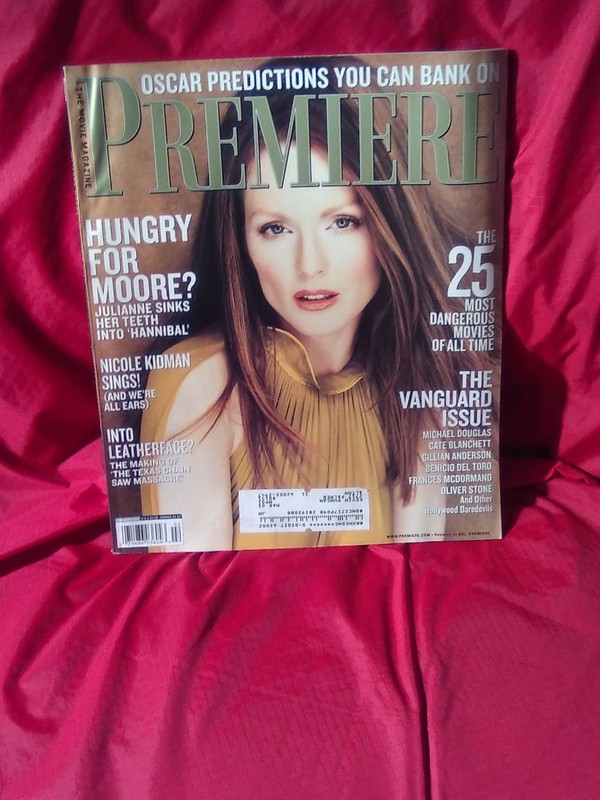 Premiere Magazine February 2001 Julianne Moore Grinch Jack Black Texas Chainsaw