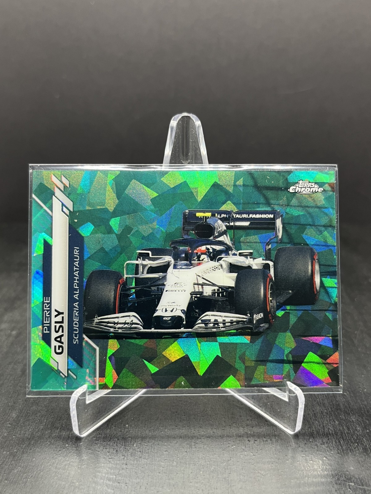 2020 Topps Chrome Sapphire Formula 1 F1 Pierre Gasly Aqua 92/99 #31