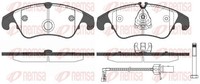 Bremsbelagsatz Scheibenbremse Remsa 1304.31 FüR 8K2 Audi 8K5 A4 B8 Avant A5 8F7