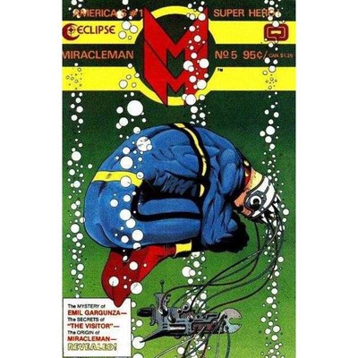 Miracleman #5 - 1985 series Eclipse comics NM minus Full description below [h'